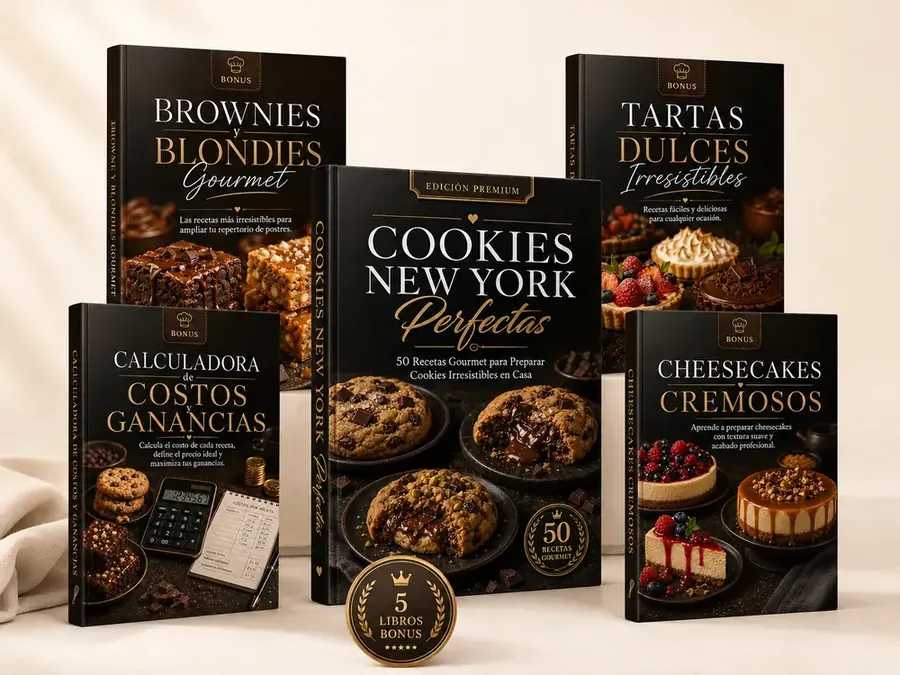 Pack completo Cookies New York + 4 Bonus