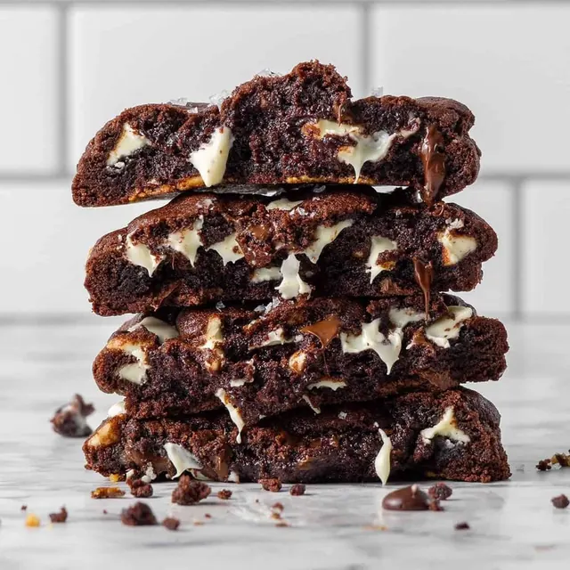Cookie triple chocolate